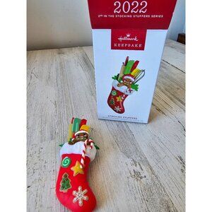 Hallmark 2022 2ND stocking stuffers series gingerbread Baker baking new ornament